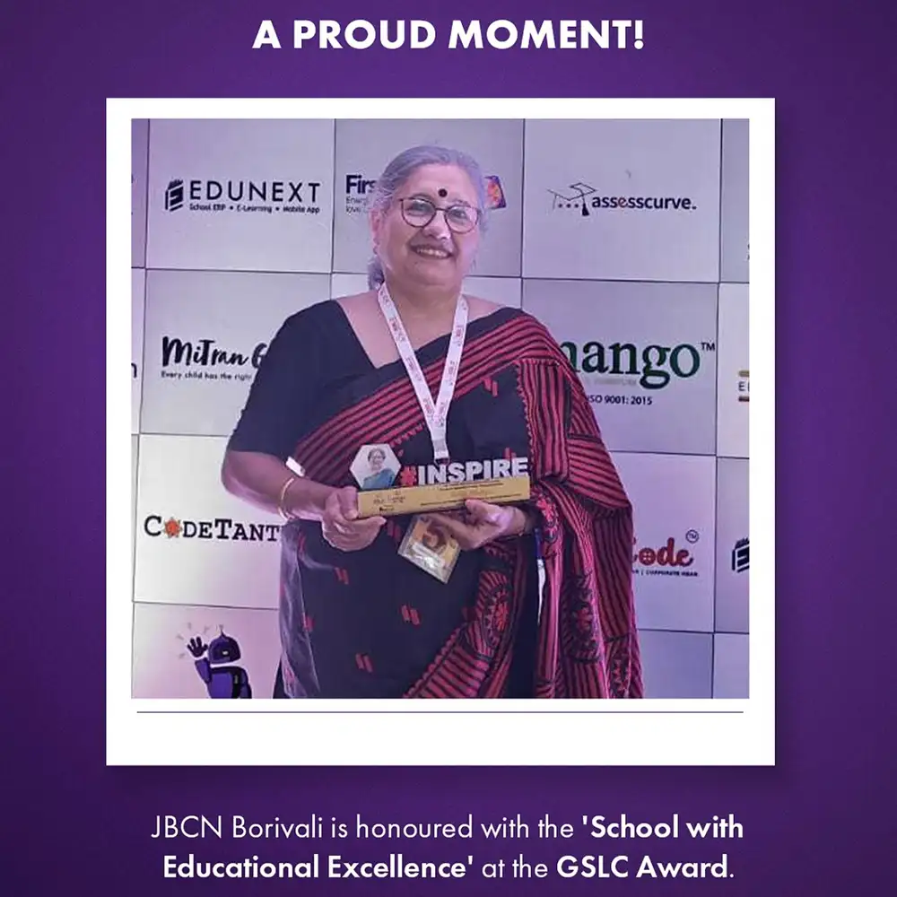 JBCN International School Borivali wins School Education Excellence 2025